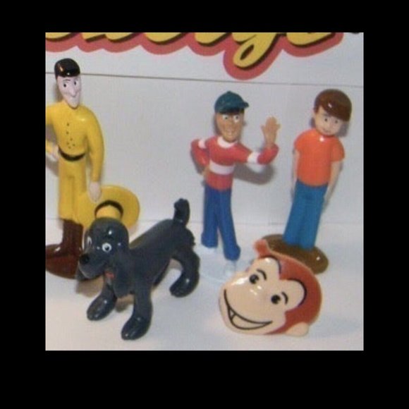 Curious George Deluxe Figure Set of 12 - Picture 6 of 8